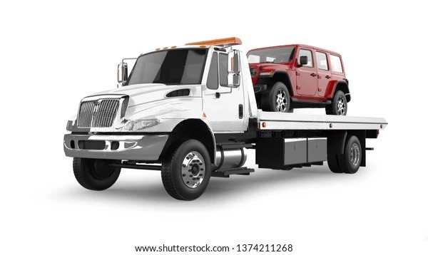 Flatbed Tow Truck